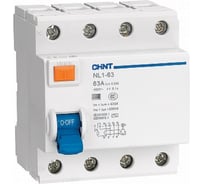 Устройство защитного отключения CHINT NL1-63 6kA 4P 25A 30mA тип AC 200223