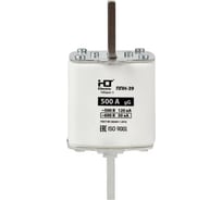 Плавкая вставка предохранителя HLT ППН-39, габарит 3, 630/500А 091-01-067