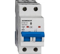 Автоматический выключатель Schrack Technik AM 10кА, 2P, D 32A AM019232
