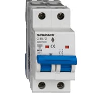 Автоматический выключатель Schrack Technik AM 10кА, 2P, C, 40A AM017240
