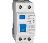Автоматический выключатель Schrack Technik 10кА, 2P 40A/30mA, УЗО, тип AC AR004203