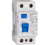Автоматический выключатель Schrack Technik 10кА, 2P 63A/30mA, УЗО, тип A, AR056203