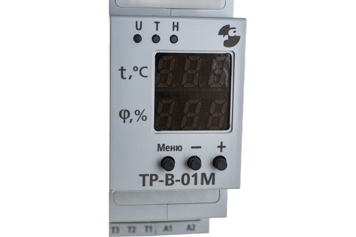 Реле температуры и влажности Реле и Автоматика ТР-В-01М с датчиком ДТ-В  2,5м A8223-79683306 - выгодная цена, отзывы, характеристики, 1 видео, фото  - купить в Москве и РФ