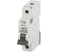 Автоматический выключатель ЭРА PRO VA631P03C6 ВА4763, 1P, 3А, кривая C, 6кА Б0063134