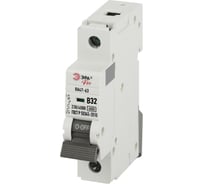 Автоматический выключатель ЭРА PRO VA631P32B6 ВА4763, 1P, 32А, кривая B, 6кА Б0063125
