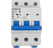 Автоматический выключатель Schrack Technik AM 6кА 3P С 25A AM617325