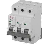 Автоматический выключатель ЭРА PRO VA633P06D6 ВА4763 3P 6А кривая D 6кА Б0063225
