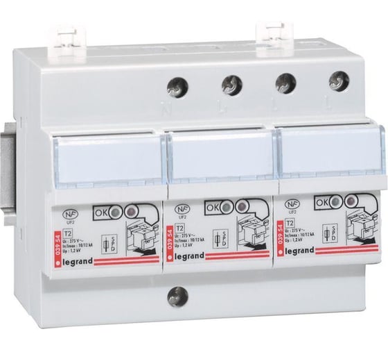УЗИП Legrand с защитой от сверхтоков 12kA 3+1 003953