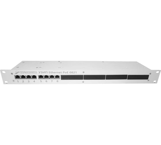 УЗИП НТК Приборэнерго Ethernet PoE 19" (8 портов) НФ-00000643 1