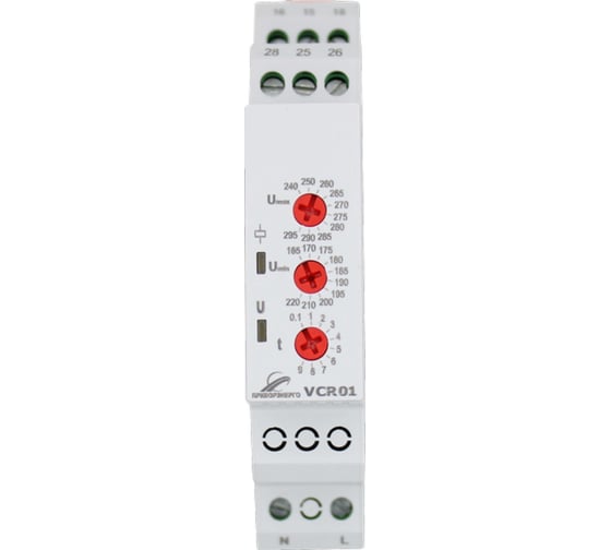 Реле контроля напряжения НТК Приборэнерго VCR01 НФ-00000808