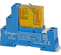 Миниатюрное реле в сборе Finder 2 перекидных контакта 8А 405282300000-95759
