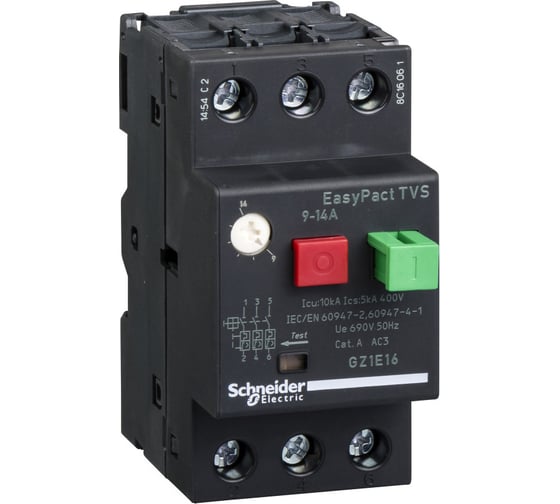 Автоматический выключатель Systeme Electric 9-14А GZ1E16