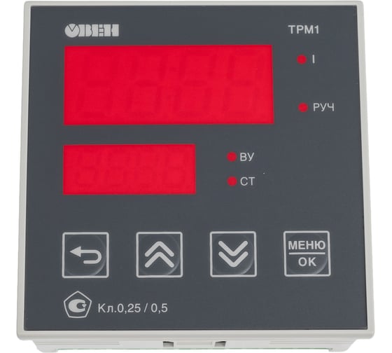 Измеритель-регулятор микропроцессорный ОВЕН ТРМ1-Щ1.У2.Р R-00015619 1