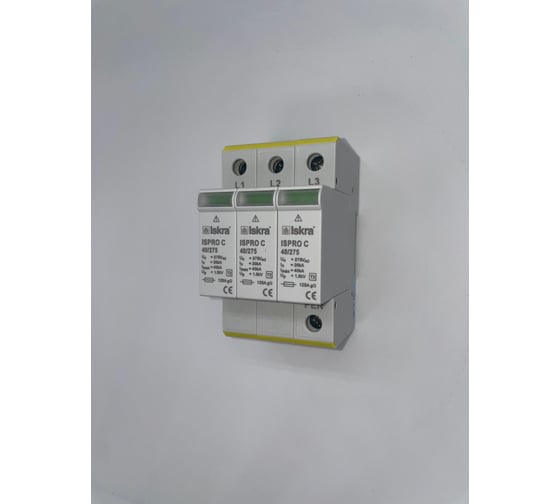 УЗИП iskra ISPRO CR 120/275 (3+0) УТ-00025198
