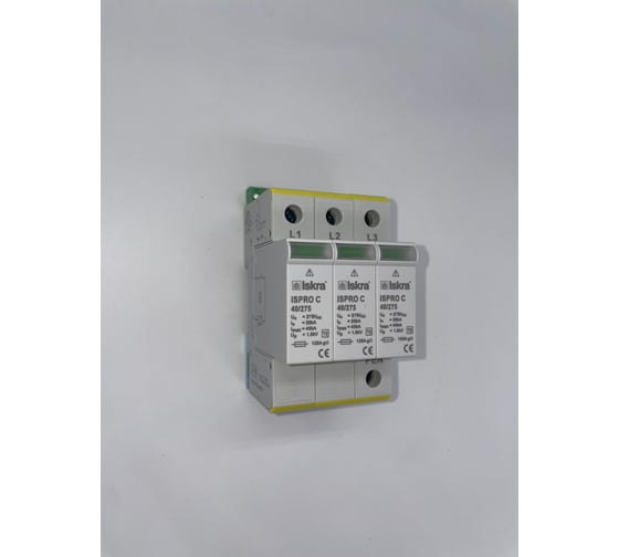 УЗИП iskra ISPRO CR 120/275 (3+0) УТ-00025198