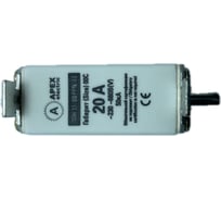 Плавкая вставка ППН-33 100/20А габарит 00С APEX PE41512
