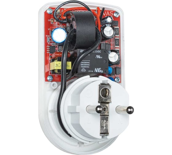 Реле напряжения/тока розеточное ROSTOKELECTRO RE VAS-16A 46-398