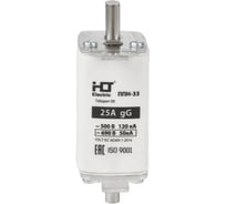 Плавкая вставка предохранителя HLT ППН-33, габарит 00, 160/25А, 3 штуки в упаковке 091-01-022