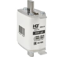 Плавкая вставка предохранителя HLT ППН-33, габарит 00, 160/80А, 3 штуки в упаковке 091-01-027