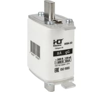 Плавкая вставка предохранителя HLT ППН-33, габарит 00, 160/8А, 3 штуки в упаковке 091-01-017