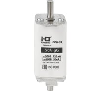 Плавкая вставка предохранителя HLT ППН-33, габарит 00, 160/50А, 3 штуки в упаковке 091-01-025