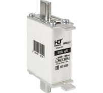 Плавкая вставка предохранителя HLT ППН-33, габарит 00C, 160/50А, 4 штуки в упаковке 091-01-010