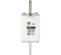 Плавкая вставка предохранителя HLT ППН-35, габарит 1, 250/100А, 3 штуки в упаковке 091-01-046