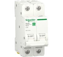 Автоматический выключатель Systeme Electric RESI9 АВ С 40А 2P 6000A R9F12240