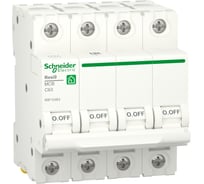 Автоматический выключатель Systeme Electric RESI9 АВ С 63А 4P 6000A R9F12463