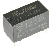 Реле электромагнитное Tianbo RELAY (20 шт/упак) HJR1-2C-L-6VDC 123151