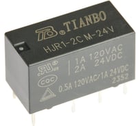 Реле электромагнитное Tianbo RELAY (20 шт/упак) HJR1-2C-M-24VDC 123149