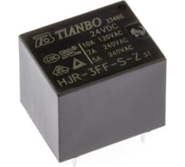 Реле электромагнитное Tianbo RELAY (100 шт/упак) HJR-3FF-24VDC-S-Z 1466