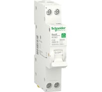 Автоматический выключатель дифференциального тока Systeme Electric RESI9 1P+N С 32А 6000А 30мА 18мм R9D87632