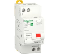 Автоматический выключатель дифференциального тока Systeme Electric ДИФ RESI9 1P+N С 20А 6000А 30мА A R9D55620