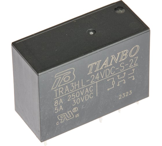 Реле электромагнитное Tianbo RELAY (25 шт/упак) TRA3H-L-24VDC-S-2Z 123367