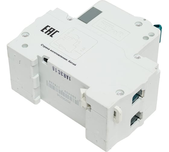 АВДТ Dekraft 1P+N 16А 10мА A х-ка C ДИФ-103 6кА нов. 16338DEK