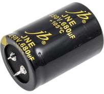 Конденсатор электролитический JB Capacitors 680мкФ, 450В, 105C, 35x50мм, (Snap-In) JNE2W681M10003500500-373