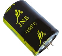 Конденсатор электролитический JB Capacitors 1200мкФ, 200В, 105C, 35x45мм, (Snap-In) JNE2D122M10003500450-383