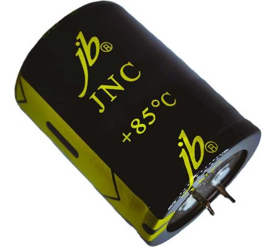 Конденсатор электролитический JB Capacitors 470мкФ, 450В, 85C, 35x45мм, (Snap-In) JNC2W471M10003500450-372 1
