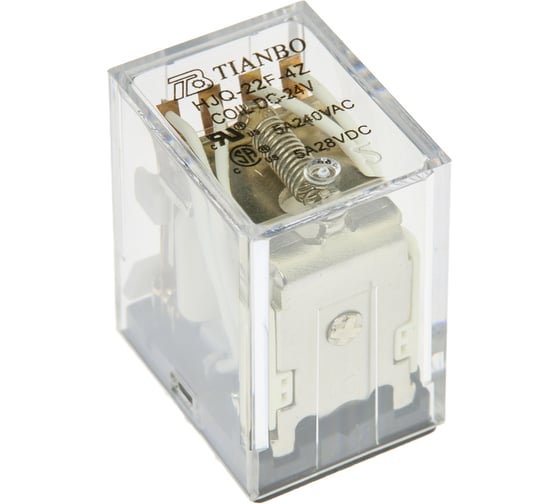 Реле электромагнитное Tianbo RELAY 40 шт HJQ-22F-24VDC-4Z 1975 1