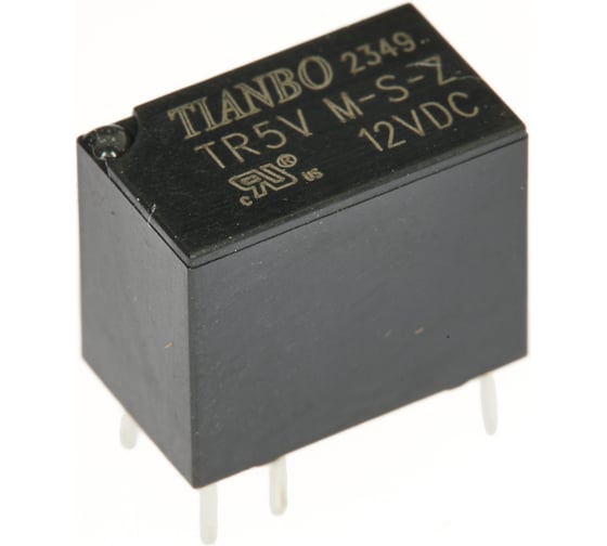 Реле электромагнитное Tianbo RELAY (20 шт/упак) TR5V-M-12VDC-S-Z 123097 1