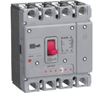Силовой автоматический выключатель Dekraft с электронным расцепителем 4P 32А 50кА ВА-333E 22494DEK