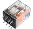Реле Systeme Electric 10A 2CO 24VDC тест кнопка LED SXM2CB2BD 3