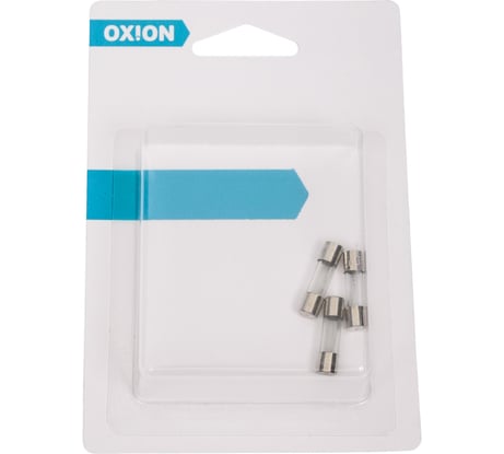 Предохранитель OXION 10А, размер 5x20 мм, 3шт., блистер H520-10A/250B-BL