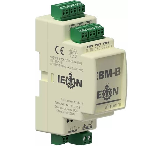 Модуль дискретных входов IECON EBM-B EBMX-XX00A0X-MOD 1