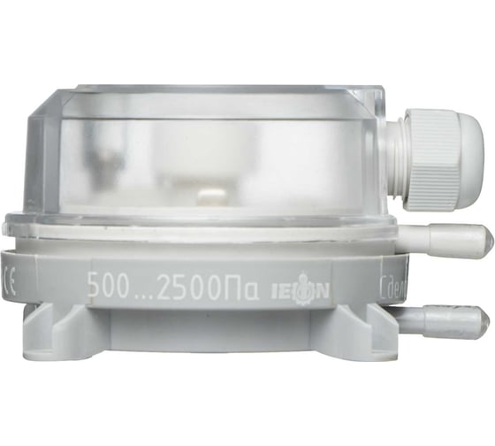 Реле перепада давления IECON, пресостат. Диапазон настройки 500 ... 2500 Па ADPR-05KP2X5-FCC