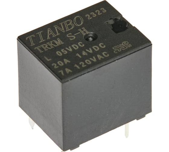 Реле электромагнитное Tianbo RELAY (25 шт/упак) TRKM-L-5VDC-S-H 141297 1