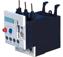 Тепловое реле перегрузки Электротехник 3RU1126-1HB0, 3-пол., 3 кВт, 5.5...8А, 1НО и 1НЗ, типоразмер S0, ручной и автоматический сброс, винтовые клеммы, IP20 ET454750