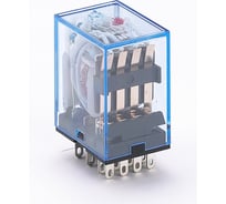 Промежуточное реле Dekraft ПР-102, 4 контакта, 5 А, 220 В, AC, 16512424, 23225DEK