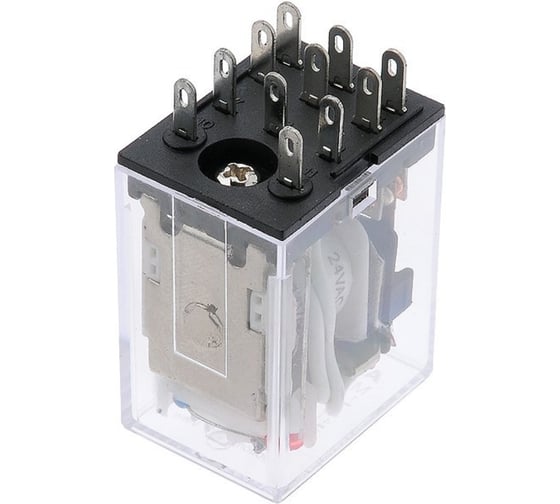 Промежуточное реле ANDELI MY4 220V AC с инд. 4 контактами 3А ADL09-229